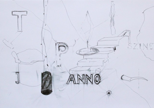 © Wilhelm Roseneder. Series: Notizen/Notes, 2012. Bleistift, Allstift, Kugelschreiber, Filzstift/Pencil, all pen, ball pen, felt pen, 42x30 cm