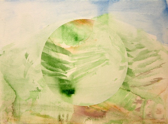 © Wilhelm Roseneder. Nahe bei Wien/Near Vienna, 1996/97. Aquarell auf Papier/Watercolour on paper, 23x31 cm