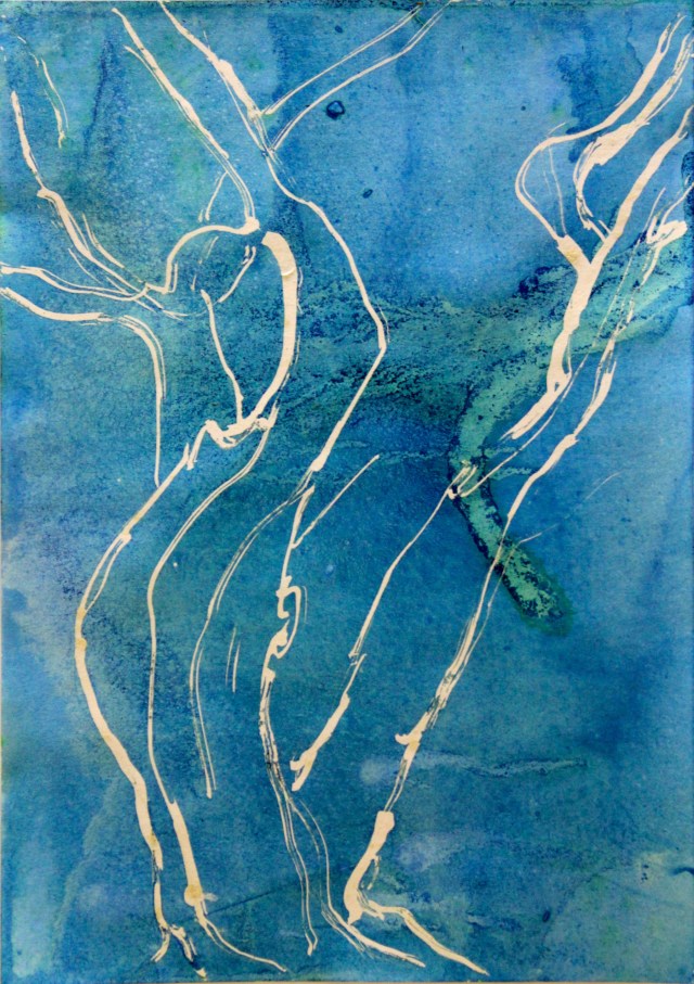 © Wilhelm Roseneder. Hang over II, 2010. Aquarell, Tusche auf Papier/Watercolor, ink on paper, 34x24 cm