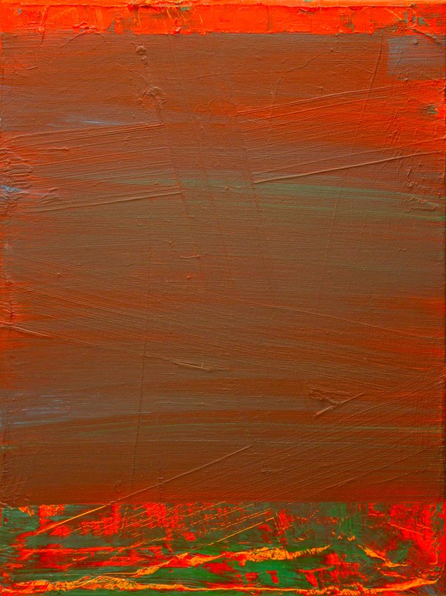 © Wilhelm Roseneder. o.T. 2004. Öl auf Leinwand/Oil on canvas, 35x25 cm