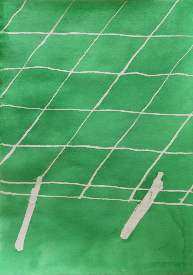 © Wilhelm Roseneder. Hang over I, 2010. Aquarell, Tusche auf Papier/Watercolor, ink on paper, 34x24 cm