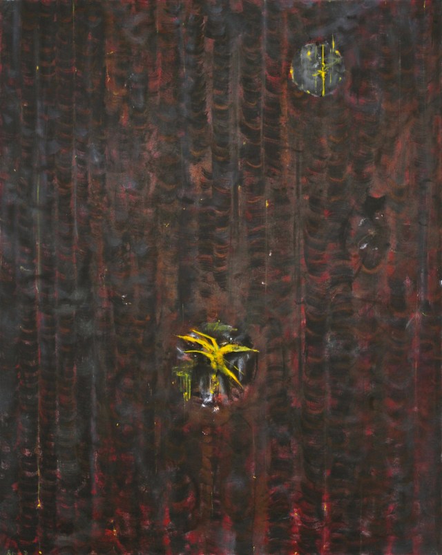© Wilhelm Roseneder. Spiritus arabicus, 1991. Öl auf Leinen/Oil on canvas, 150x120cm