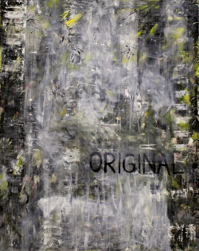 © Wilhelm Roseneder. Original, 1992. Öl auf Leinen/Oil on linen, 150x120cm